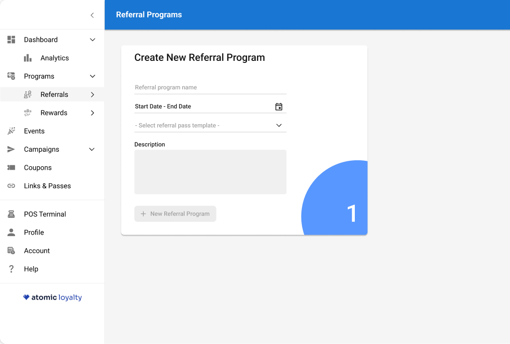 Referral Program Dashboard